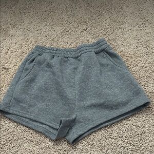 Gray Athletic Women's Shorts